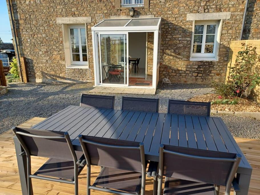 Maison Face Au Mont Avec Exterieur Avranches Buitenkant foto